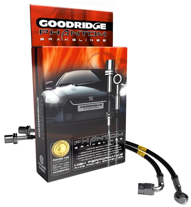 Goodridge 12-15 Chevy Camaro ZL1 lignes de frein en acier inoxydable Phantom uniquement